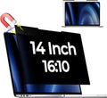 Magnetic Laptop Privacy Screen for 14 Inch 16:10, that Screen Size is 11.87 in by Halloive