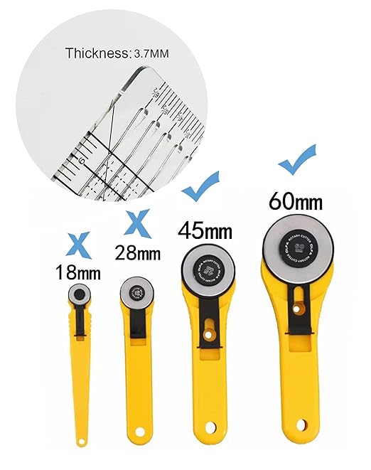 Quilting Ruler- 12.5 * 12.5" Slotted Rulers - Image 5