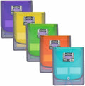 C-Line 7-Pocket Vertical Expanding Backpack Organizer File, 1 File, Color May by C-Line