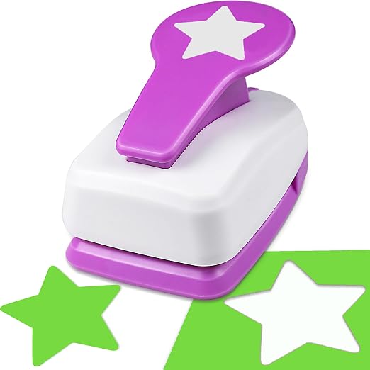Star Hole Punch 2 inch, Star Paper Punch, Stars Shaped Hole Punch, Scrapbooking by HKKYOArtsCrafts