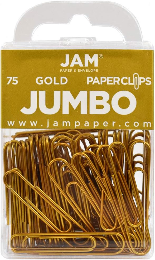 JAM Paper Colored Jumbo Paper Clips by JAMPaper