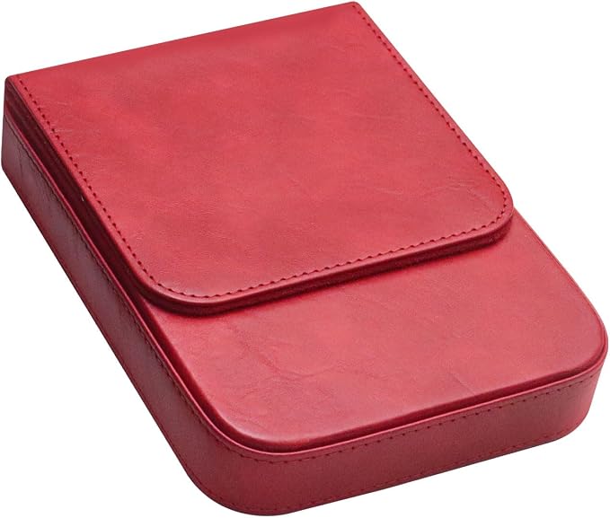 PU Leather 6 Fountain Pen/Pencil Tray Case, Magnetic Closure - Image 6