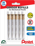 Pentel Mechanical Pencil Eraser Refills, 20 Erasers by PentelofAmerica