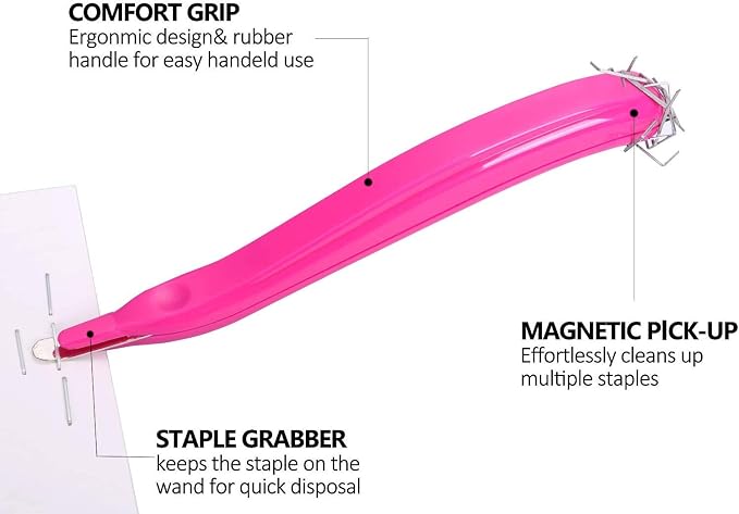 Staple Remover Professional Magnetic Staple Remover Puller Staples Remover - Image 5