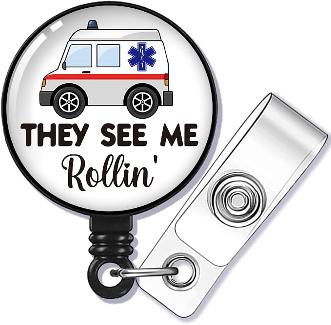 They See Me Rollin' Badge Reel Retractable by GEYGIE