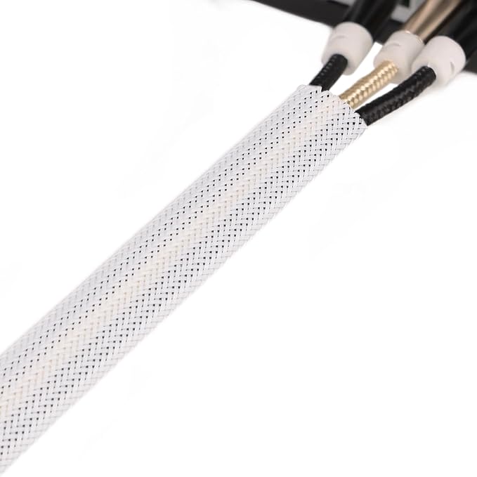 25ft PET Expandable Braided Cable Sleeve 5/8inch Pet Braided Cable Sleeve - Image 8