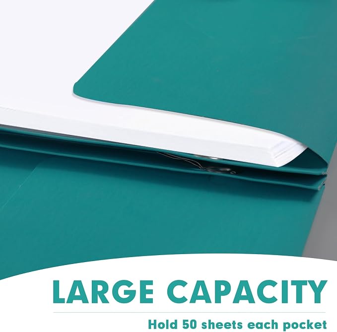 Two Pocket Folders, RAZCC 50 Pack Two Pocket Folders - Image 5