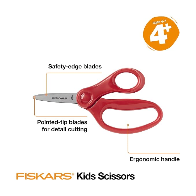 Fiskars 5" Pointed-Tip Scissors - Image 4