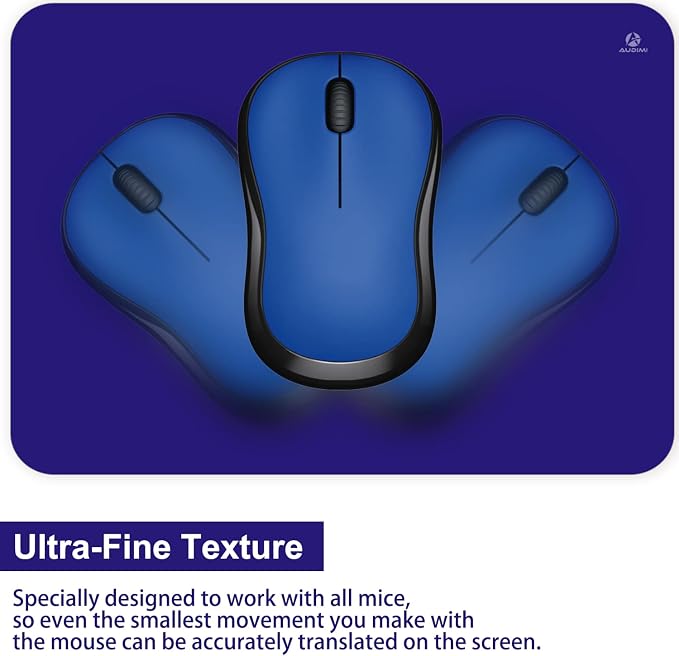 Audimi Small Mouse Pad 6 x 8 Inch, Mini Mouse Pad Thick - Image 6