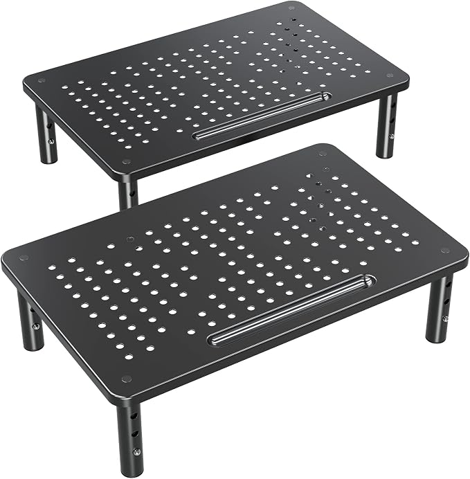 ELIVED 2 Pack Monitor Stand Riser by ELIVED