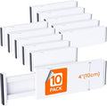 Lifewit 10 Pack Upgrade Drawer Dividers by Lifewit