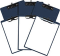 FRETONBA Blue Clipboard with Pen Holder, Hanging Clip Boards Holds 8.5x11 Inch by FRETONBA