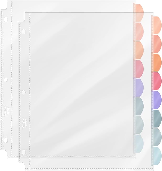 Mr. Pen- Clear Sheet Protectors by MrPen