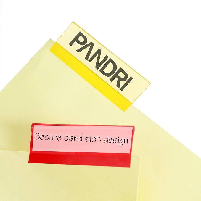 Binder Divider, PANDRI 200 Pack Binder Index Dividers - Image 5