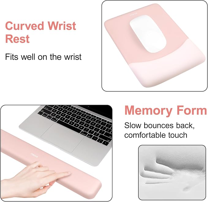MOSISO Keyboard Mouse Pad Set, Large Gaming Mouse Pad&Rectangular Keyboard - Image 5