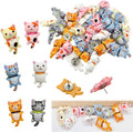 30 pcs Cute Cat Push Pin Decorative Thumb Tacks Animal Push Pins by LLHDKF