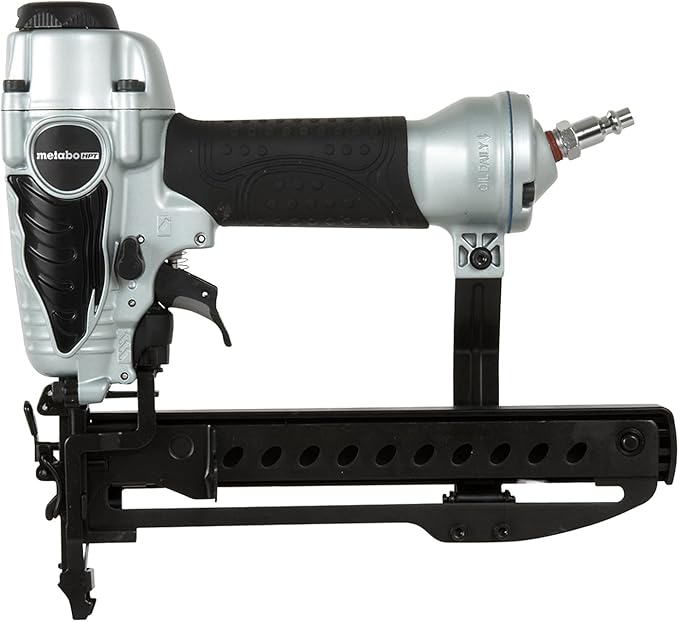Metabo HPT Narrow Crown Stapler, 18 Gauge Pneumatic, N3804AB3 | Ergonomic Design by Unknown