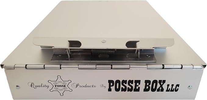 Posse Box - Bottom-Opening Dual Compartment Clipboard PB-37C · Anodized - Image 8