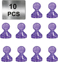 Ant Mag Magnetic Push Pins, 10 Pack Strong Whiteboard Magnets by AntMag