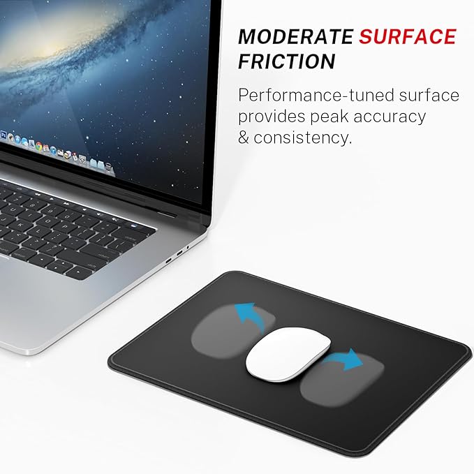 MROCO Essential Office & Gaming Mouse Pad Bulk, 6 Pack, 8.5 x 11 in, Premium - Image 2