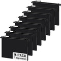 gisgfim 16 Pack Plastic Hanging File Folder Letter Size 1inch Expanding File by gisgfim