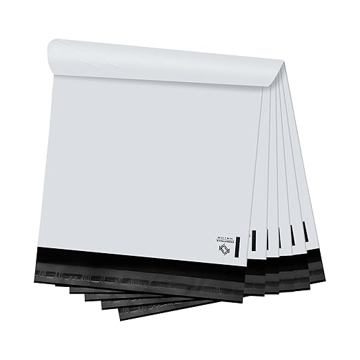 KKBESTPACK Poly Mailers Self Sealing Shipping Envelopes CPB68 Waterproof Postal by KKBESTPACK