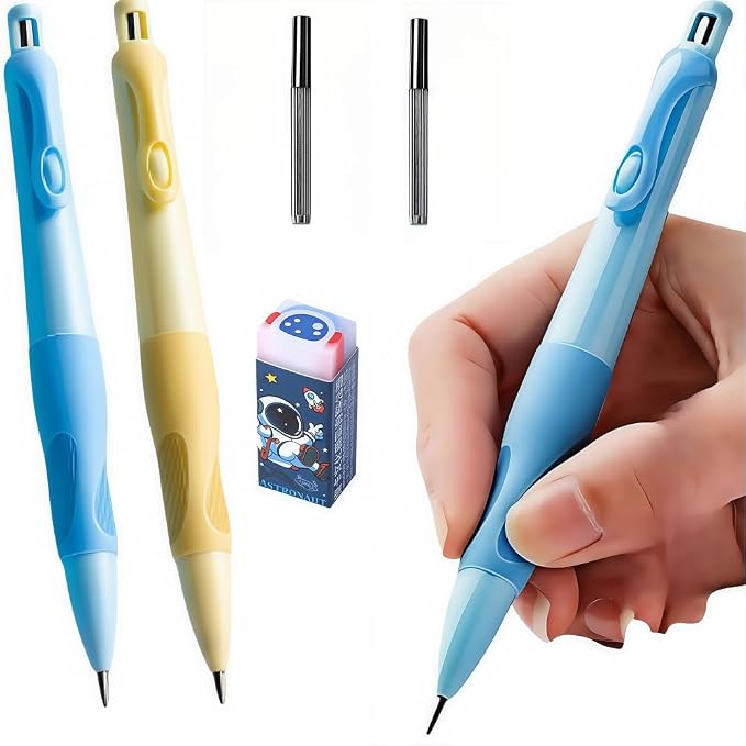 Handwriting thick mechanical pencils by Unknown