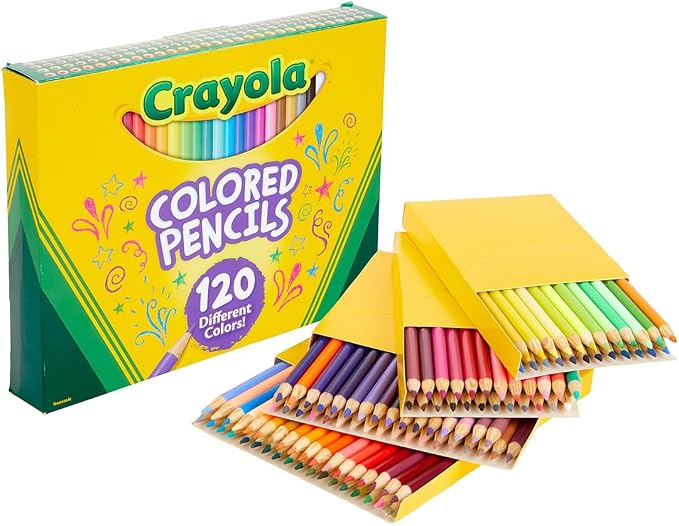Crayola Colored Pencils Set for Kids, Cute School Supplies, Teacher Must Haves by Crayola