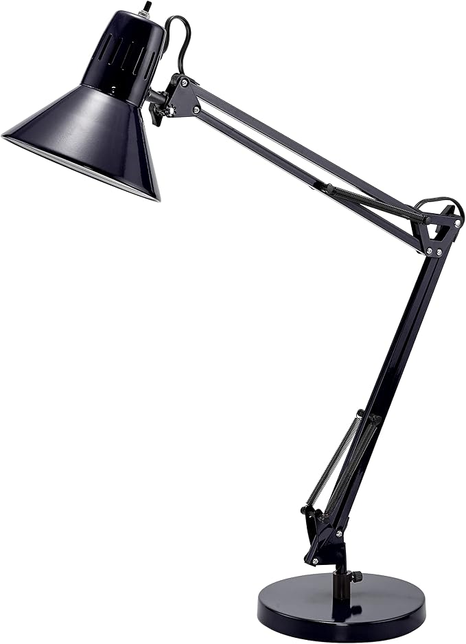 Bostitch Office VLF100D Swing Arm Desk Lamp, Includes Replaceable LED Bulb by BostitchOfficeProducts