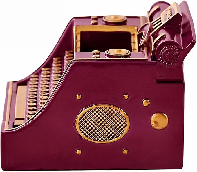 Retro Typewriter Pen Holder Desk Organizers - Image 4