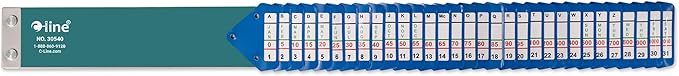 C-Line Heavy-Duty Indexed Sorter, 31 Dividers, Alpha/Numeric/Month/Date/Day - Image 2