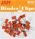JAM PAPER Colorful Binder Clips by JAMPaper