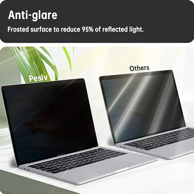 Peslv Magnetic Privacy Screen for Macbook Air 13 Inch / Macbook Pro 13 in - Image 5