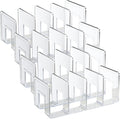 4 Pack Clear Acrylic File Organizer, Purse Organizer, File Sorter Desktop File by Unknown