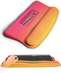 Ergonomic Wave Wrist Rest with Keyboard Stand, Cushioned Palm Rest, Comfortable by KUOSGM