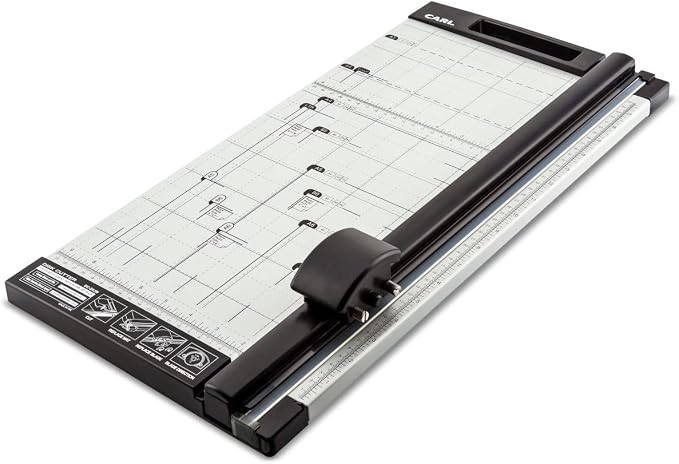 Carl 18 inch DC-2A3N Premium Rotary Paper Trimmer, Metal Base, 15 Sheet Cutting by CARL