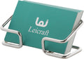 Business Card Holder for Desk, Cute Metal Card Organizers and Office Desk by Leicraft