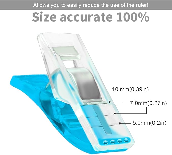 Multipurpose Sewing Clips 30 Pcs Premium Quilting Accessories - Image 2