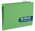 Blue Summit Hanging File Folders, Letter Size, 50 Per Box by BlueSummitSupplies