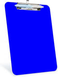 Blue Plastic Clipboard with Pen Holder, Nursing Clipboard Standard Letter A4 by TFDLCGzm