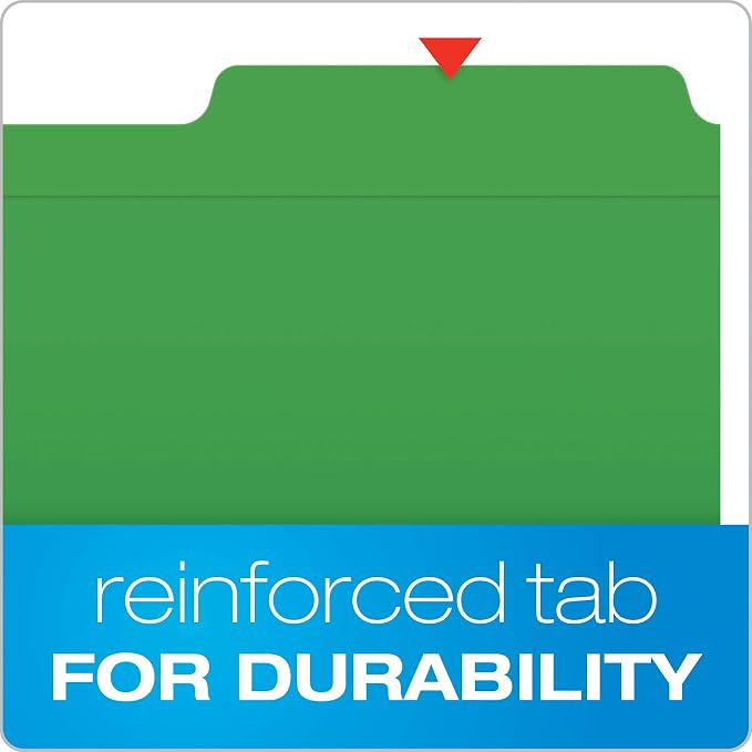 Pendaflex Fastener Folders, 2 Fasteners, Letter Size, 1/3 Cut Tabs in Left - Image 5