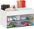 LETURE Desktop Organizer with Drawer, Accessories Stationary Organizer Desk by LETURE