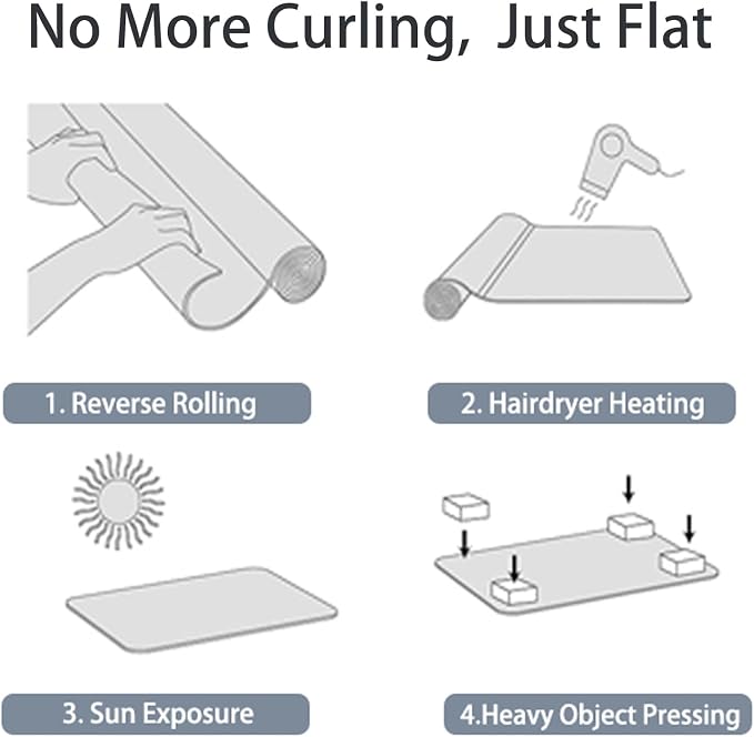 Yecaye Office Chair Mat for Hardwood Floor, PVC Heavy Duty Floor Protector for - Image 7