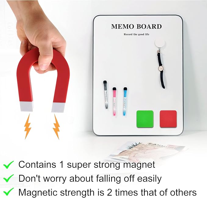 OWLKELA 30 Pack Magnetic Whiteboard Eraser - Image 4