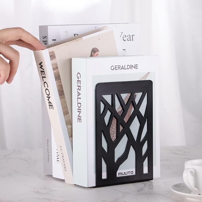 Book Ends, Book Ends for Shelves, Bookends for Shelves, Book Ends for Heavy - Image 5