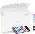 Sooez 7 Pocket Accordion File Organizer, Premium Expanding File Folder by Sooez