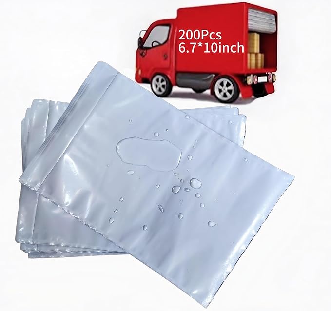 200PCS 6.7" x 10" Clear Packing List Envelopes, Self-Adhesive Packing Slip - Image 9