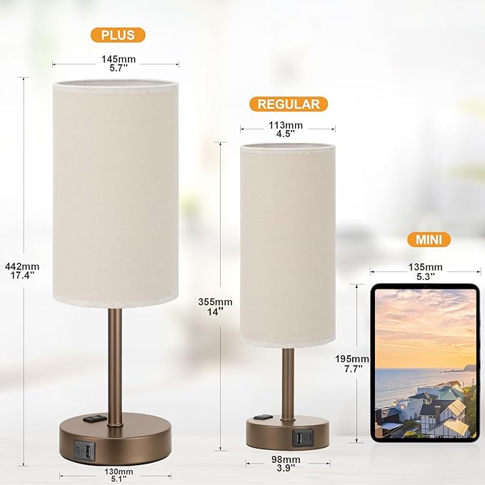 Fenmzee Touch Table Lamp - Image 2