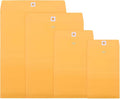 Frienda 4 Sizes Clasp Envelopes Kraft Paper Catalog Clasp Envelope by Frienda