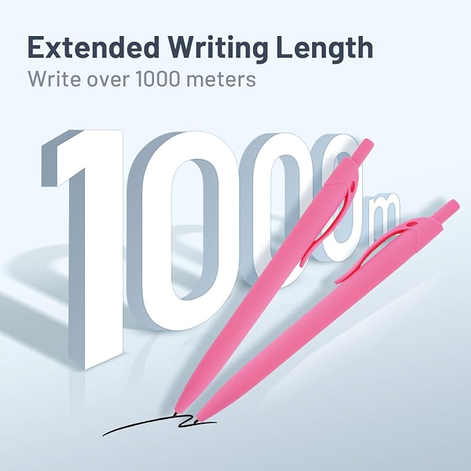 BallPoint Pens, 50 Pack, Bulk Pens, Click Pens - Image 4